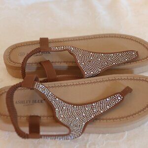 Ashley Blue Sandal Size 10